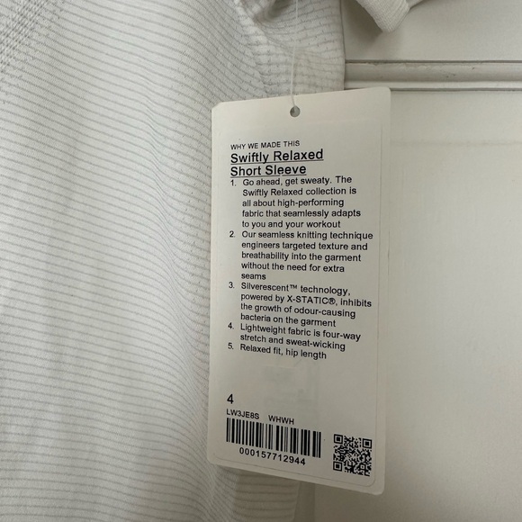 NWT Lululemon Swiftly Relaxed Short-Sleeve Shirt - Picture 7 of 8